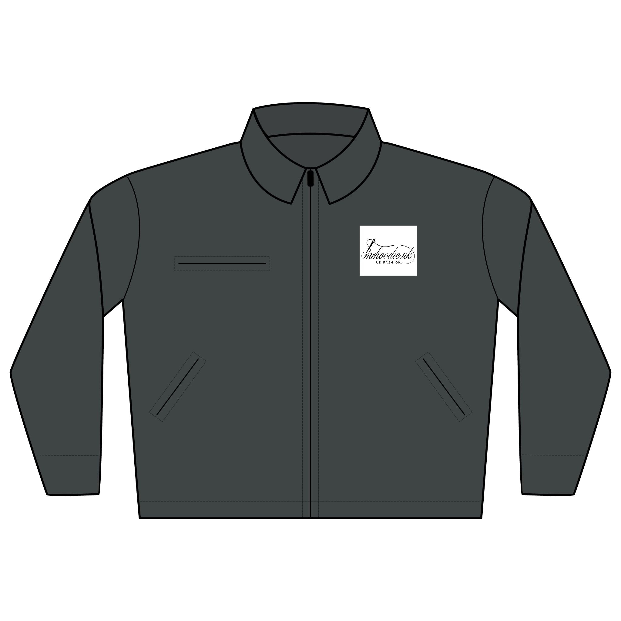 Embroidered Work Jacket - CornerStone Duck Cloth Chest Patch